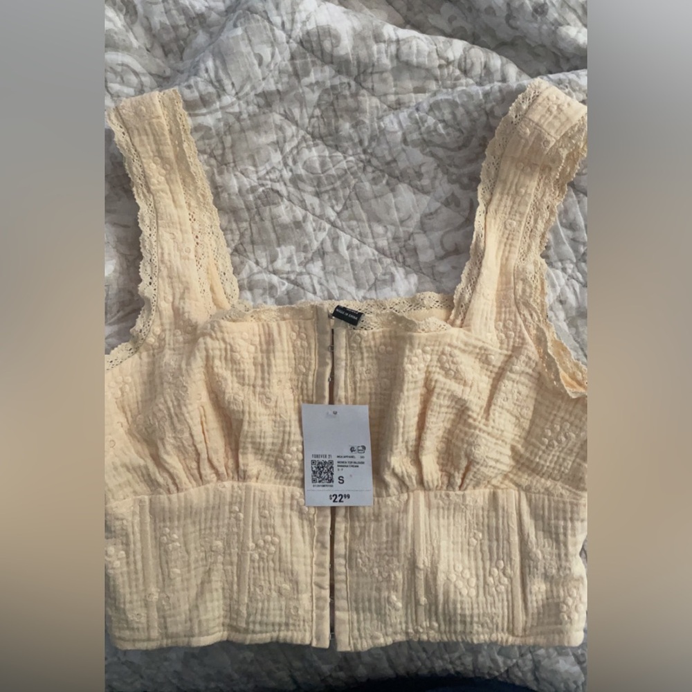 F21 Corset Top New With Tags 🌻